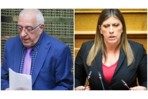 Μετωπική Κωνσταντοπούλου - Κανέλλη στη Βουλή: "Γνωστή συκοφάντρια" - "Πήρε τον λόγο για 5 λεπτά και μίλησε 27"