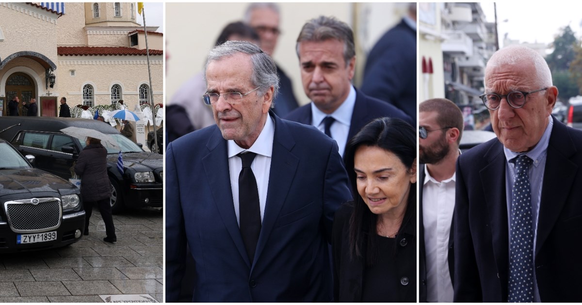 Συγκινημένος ο Σαμαράς στον επικήδειο για τον Σταμάτη: Πρόσωπο αγαπημένο, φίλος με κοινή πορεία 35 χρόνια - εικόνα 11