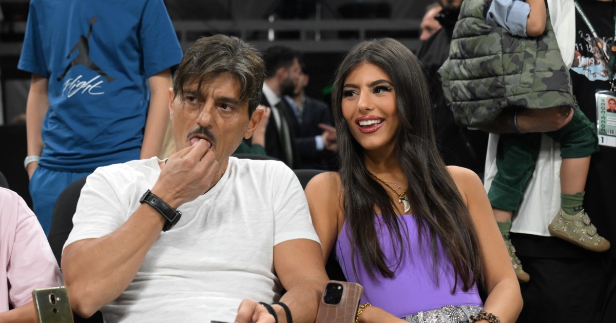 Δημήτρης Γιαννακόπουλος: Αγκαλιά με την Πενέλοπε Κρουζ στο "Σαντιάγκο Μπερναμπέου" [εικόνα]