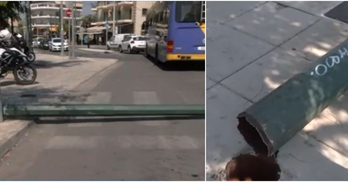 Θεσσαλονίκη: Λεωφορείο παρέσυρε πεζό – Στο νοσοκομείο και τρεις επιβάτες από το απότομο φρενάρισμα [βίντεο]