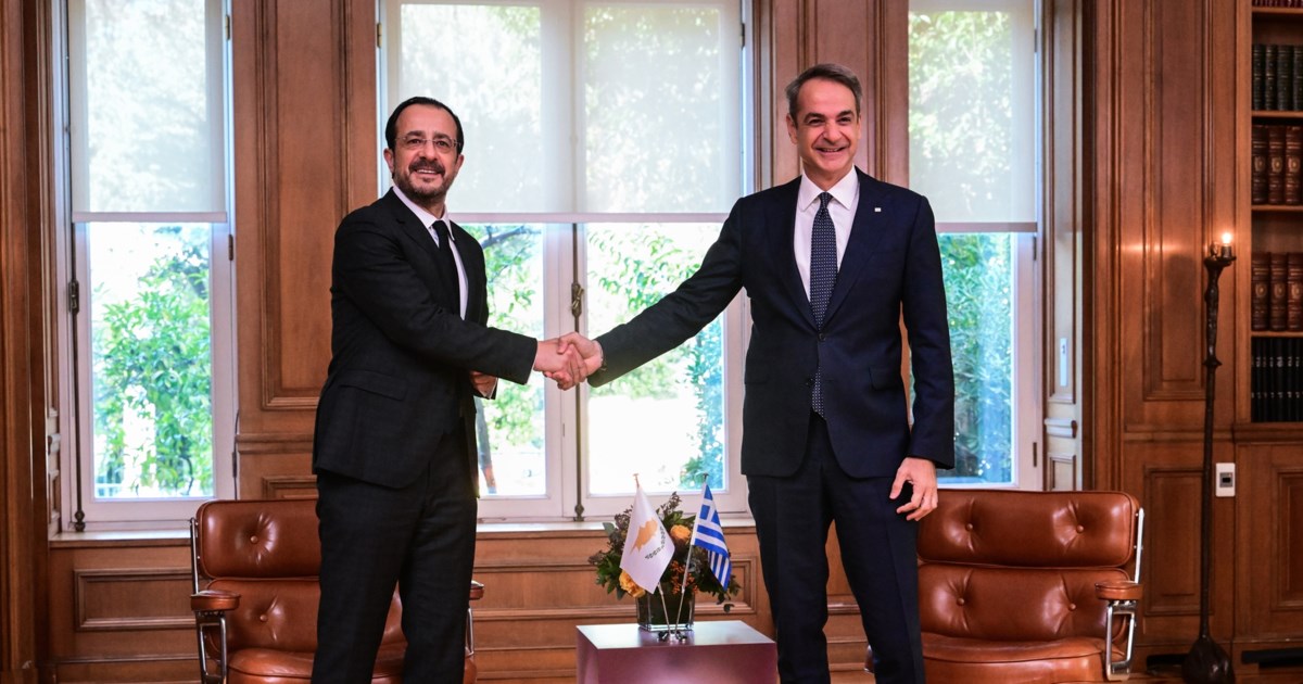 Συνάντηση Μητσοτάκη με την Προσωπική Απεσταλμένη του ΓΓ των Ηνωμένων Εθνών για την Κύπρο