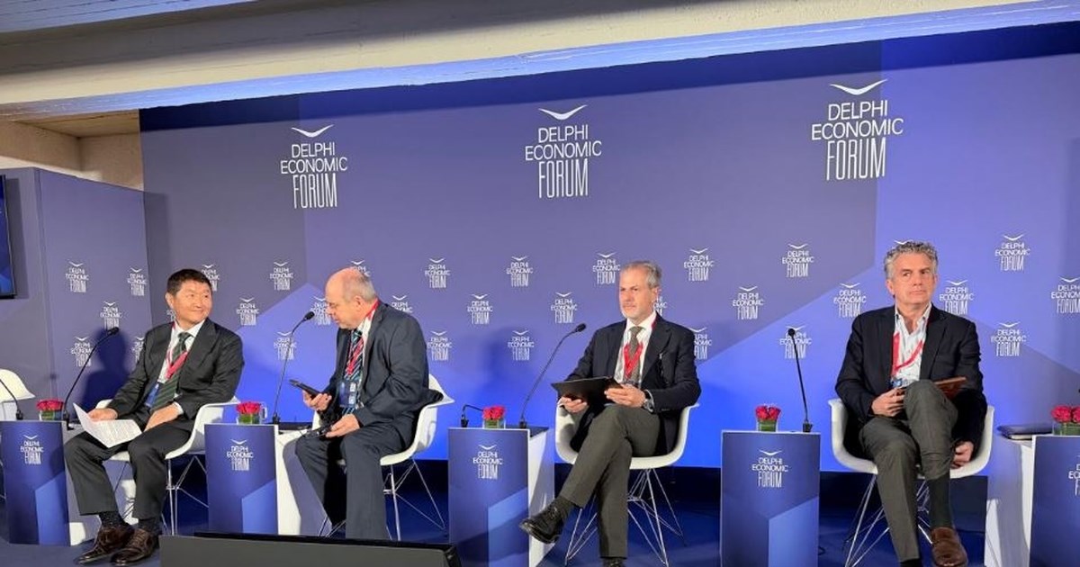 Ο πρόεδρος της ΕΡΤ Γιάννης Παπαδόπουλος στο Οικονομικό Φόρουμ των Δελφών: Η δημοσιογραφία στην εποχή της Τεχνητής Νοημοσύνης