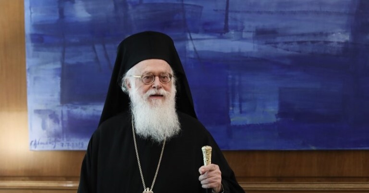 Τον Αρχιεπίσκοπο Αλβανίας επισκέφθηκε στον Ευαγγελισμό ο Αρχιεπίσκοπος Ιερώνυμος