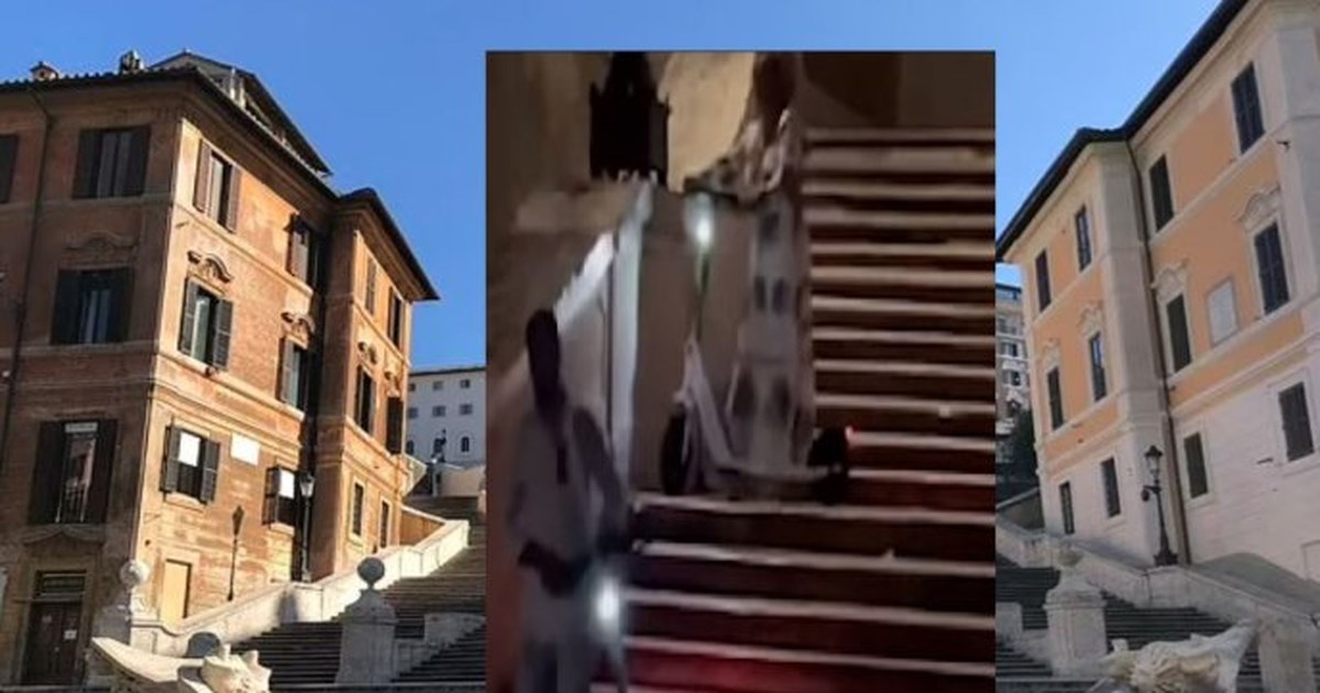 Ρώμη: Οδηγός έριξε το αμάξι του στα διάσημα σκαλοπάτια της Πιάτσα ντι Σπάνια [βίντεο]