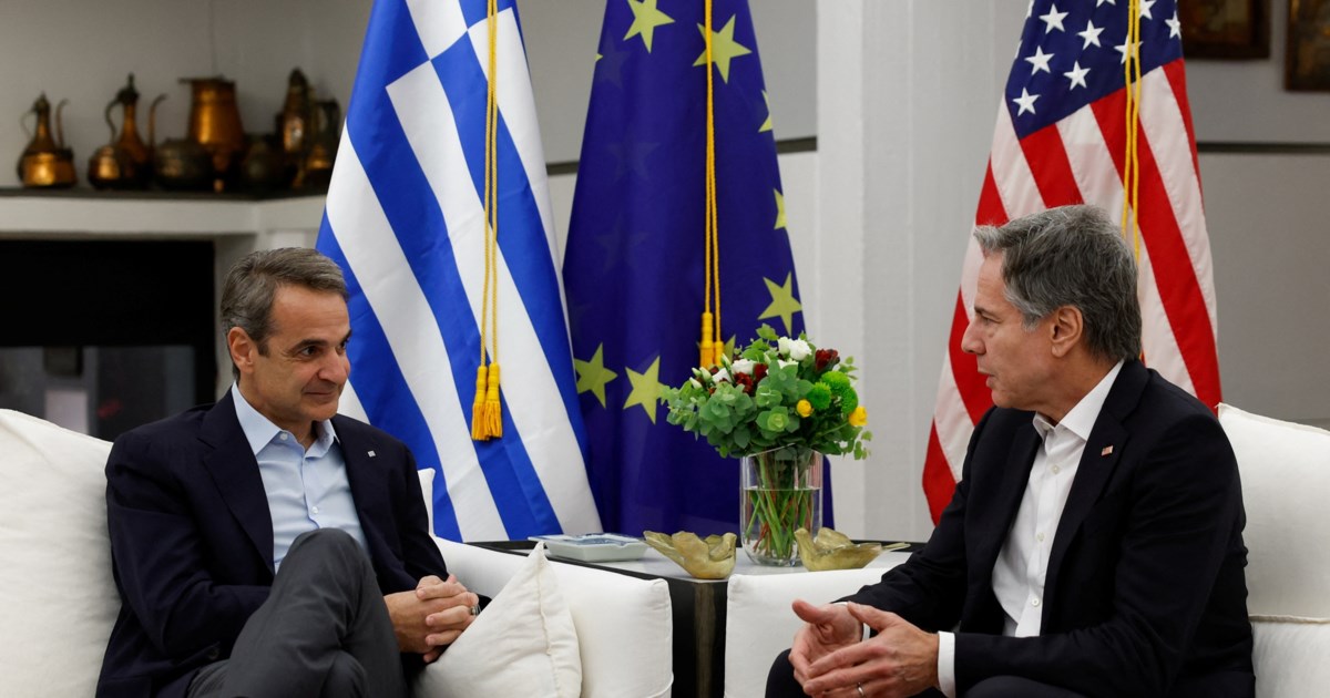 Σε θετικό κλίμα η συνάντηση Μητσοτάκη-Μπλίνκεν -"Η Ελλάδα θα πάρει όσα έχουν συμφωνηθεί" λένε κυβερνητικές πηγές για τα F-35 - εικόνα 4