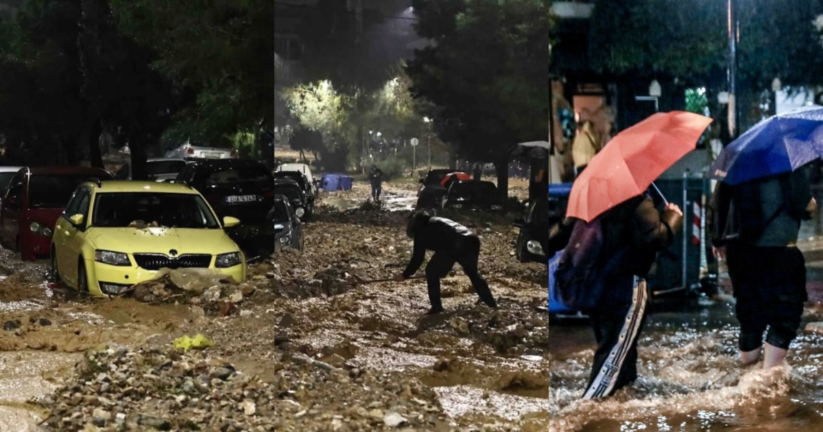 Κακοκαιρία: "Αυτό που έγινε δεν το έχουμε ξαναζήσει", λέει ο δήμαρχος Γλυφάδας Γ. Παπανικολάου