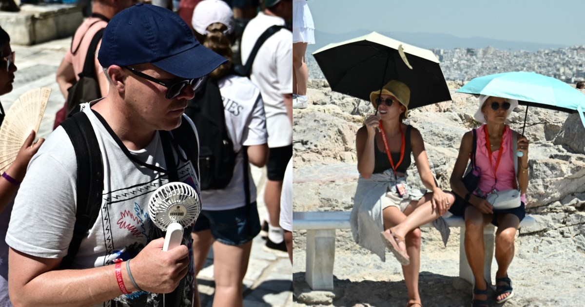 Υπ. Πολιτισμού: Κλειστή η Ακρόπολη τις μεσημεριανές ώρες μέχρι την Παρασκευή λόγω καύσωνα