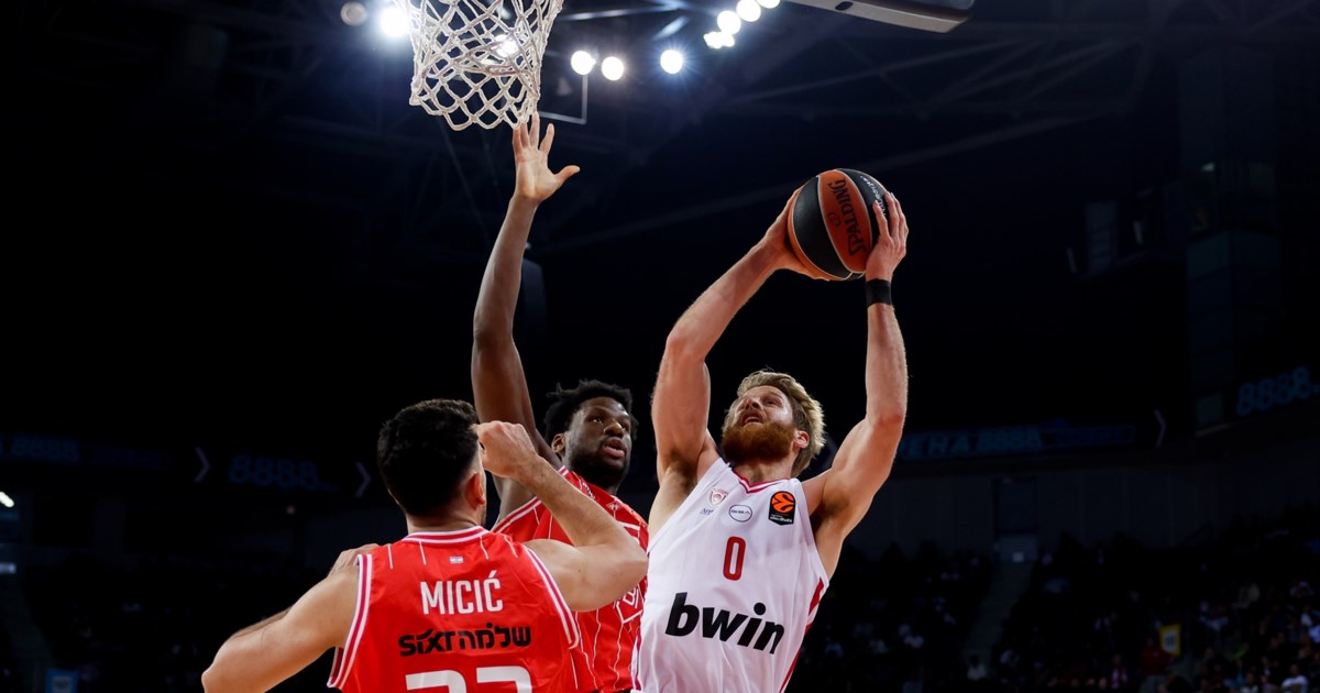 Χάποελ Τελ Αβίβ - Ολυμπιακός 85-89: Νίκη κορυφής στη Σόφια με το... ακουστικό στη Βαλένθια