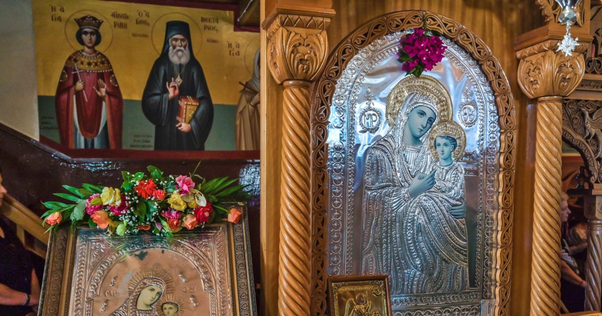 Αρχιεπίσκοπος Ιερώνυμος: Η Παναγία λειτουργεί ως γέφυρα για να συνδέσουμε τα βάσανα μας με τη χριστιανική ελπίδα