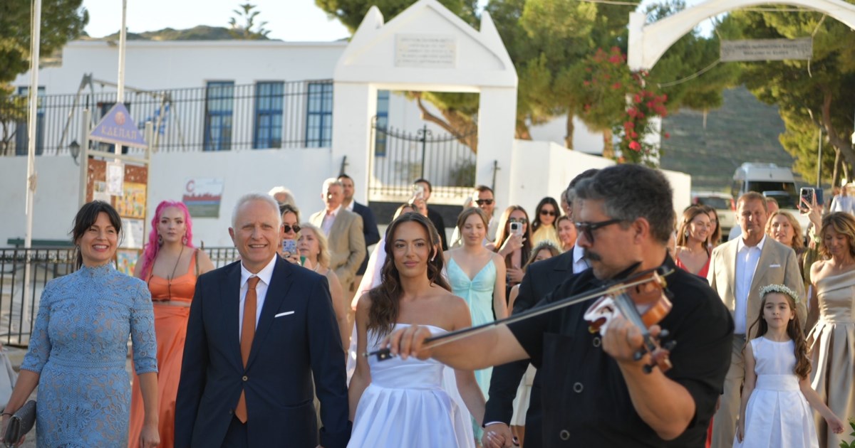 Γάμος υπερθέαμα ομογενών επιχειρηματιών στην Κω – Το πανάκριβο νυφικό του Oscar De La Renta και οι 600 καλεσμένοι - εικόνα 4