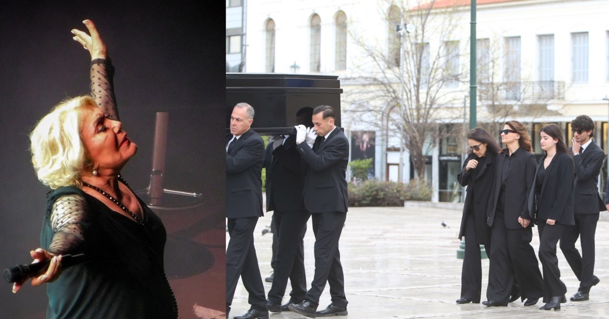 Μαρινέλλα: Στο Νεκροταφείο Κηφισιάς το στερνό αντίο - Υπό τους ήχους των δύο αγαπημένων της τραγουδιών