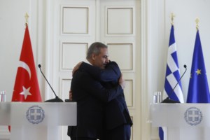 Γεραπετρίτης μετά τη συνάντηση με Φιντάν: Δεν υπάρχει καμία περίπτωση συνεκμετάλλευσης του Αιγαίου με την Τουρκία