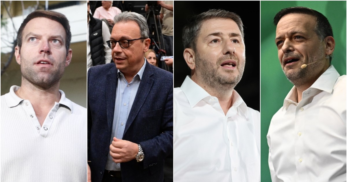 Δημοσκόπηση MRB: Σκληρή μάχη Ανδρουλάκη και Δούκα στο ΠΑΣΟΚ - Σε ελεύθερη πτώση ο ΣΥΡΙΖΑ με μονοψήφια ποσοστά