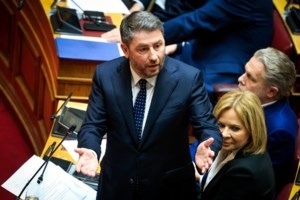 Γεωργιάδης για την αμήχανη στιγμή με Ανδρουλάκη και Κωνσταντοπούλου: Πράγματι δεν αντήλλαξα κουβέντα