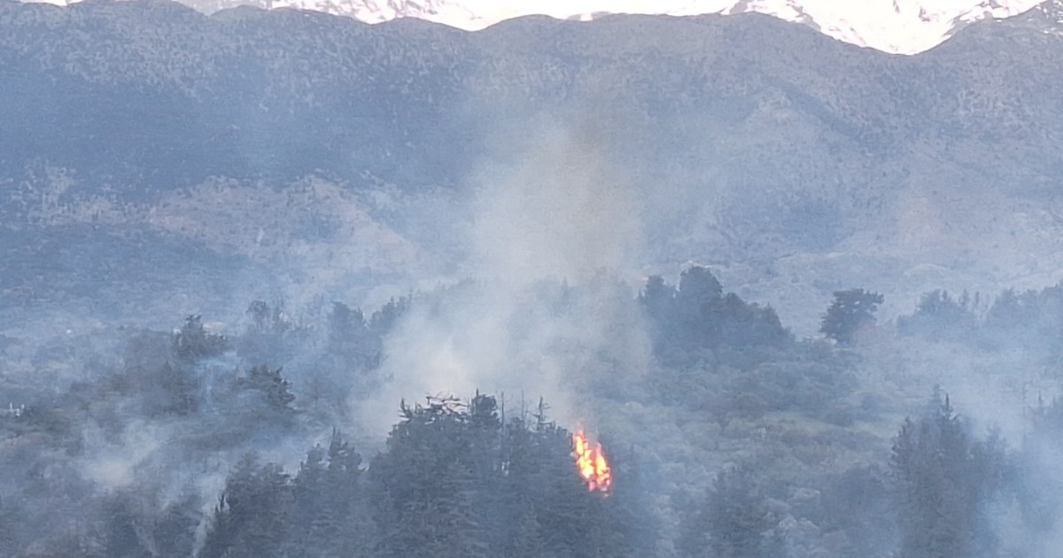 Νέα φωτιά στον Αποκόρωνα Χανίων - Ισχυροί άνεμοι στην περιοχή