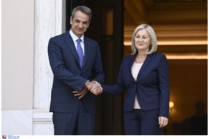 Μητσοτάκης: Συνάντηση με τον πρωθυπουργό της Ρουμανίας - Τον ευχαρίστησε για τη βοήθεια στις πυρκαγιές