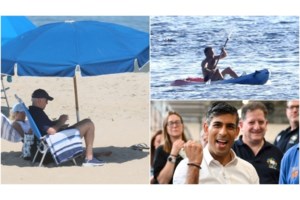 Οι διακοπές του Τζο Μπάιντεν: Στην παραλία με το καρεκλάκι του και το φιλί στον ...αέρα - εικόνα 4