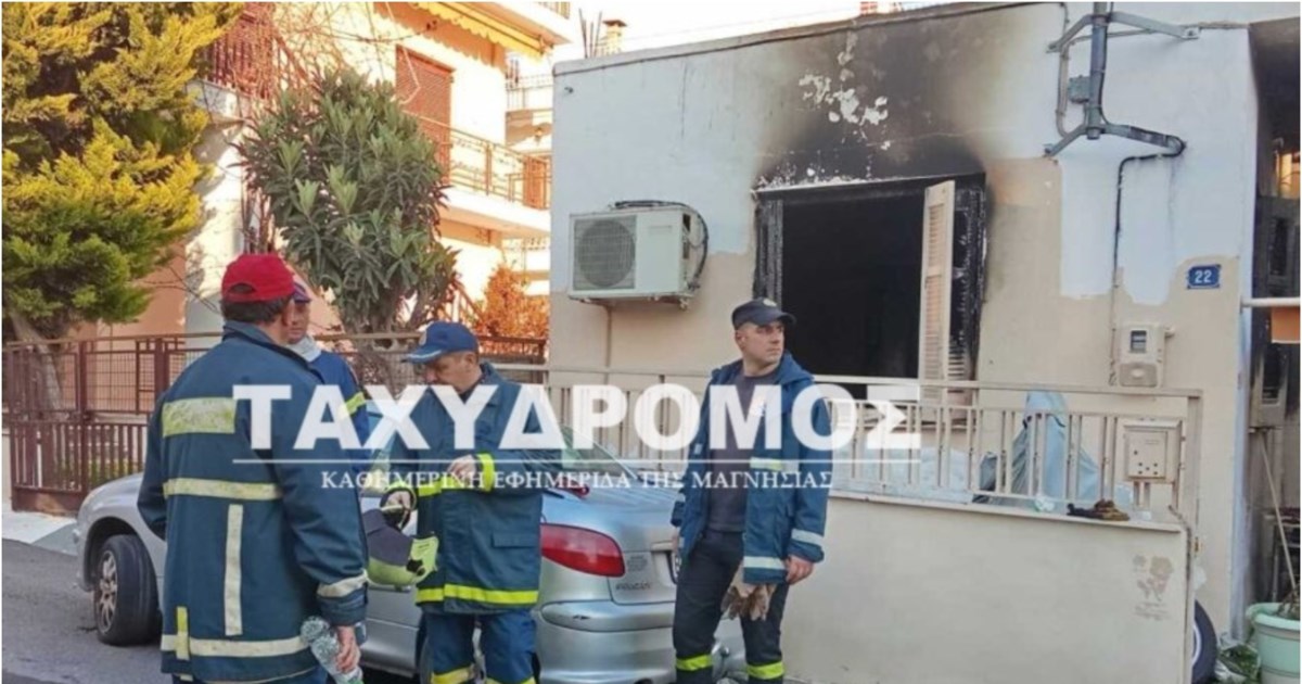 Βόλος: Με σοβαρά εγκαύματα σε πρόσωπο και κεφάλι 39χρονος που προσπάθησε να σώσει τη μητέρα και τη γιαγιά του