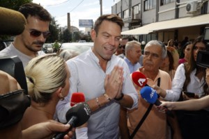 Στέφανος Κασσελάκης: Συνάντηση με τον μητροπολίτη Νέας Ιωνίας - Ξενάγηση στο Ιωνικό Κέντρο