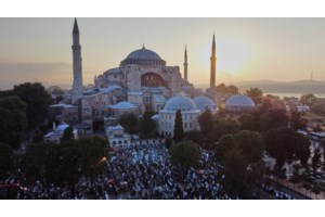 Συνεχίζει τις προκλήσεις ο Ερντογάν: Αποκασταστήσαμε την Αγία Σοφία στην αρχική της ταυτότητα