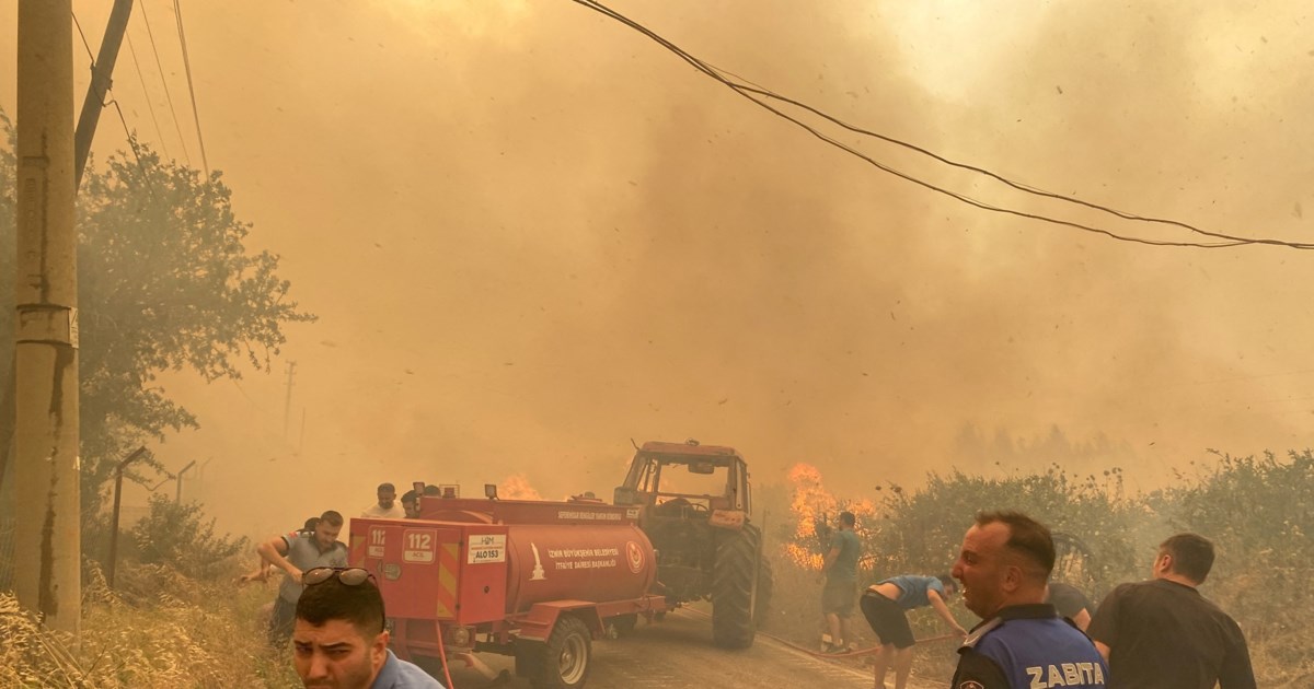 Τουρκία: Μεγάλη φωτιά στα Δαρδανέλλια - Εκκενώνονται οικισμοί - εικόνα 2