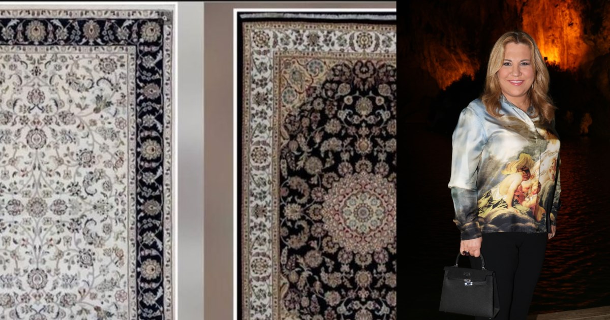 Μοιραράκη: Αυτά είναι τα χαλιά των 17.980€ - "Τιμή μου που μπήκαν στο υπουργείο Τουρισμού - Τους έκανα έκπτωση" [εικόνες] - εικόνα 6