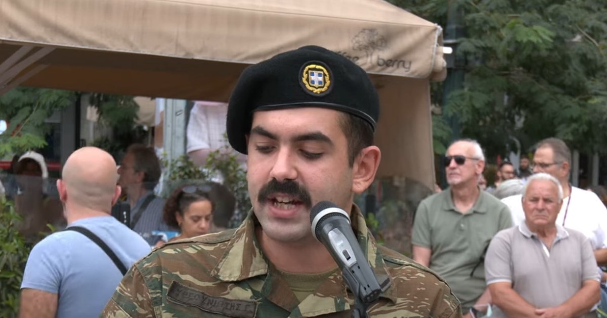 "Τελευταία προειδοποίηση": Ο Νίκος Παππάς τα... έψαλε στον Πέτρο Πάππα για τη δήλωση για τον στρατιώτη στη συγκέντρωση του ΚΚΕ