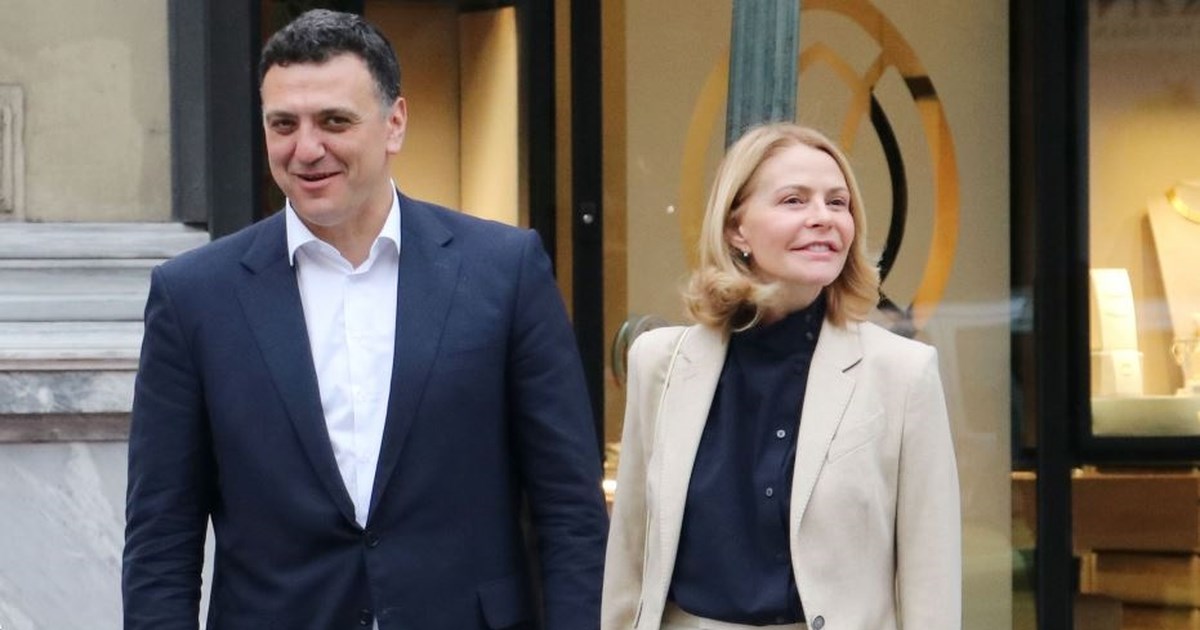 Τζένη Μπαλατσινού: Η φωτογραφία με τον Βασίλη Κικίλια για μία ευχάριστη αφορμή