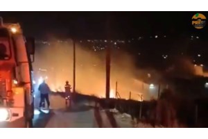 Φωτιά στη Βόρεια Εύβοια: Τραυματίστηκε ένας πολίτης