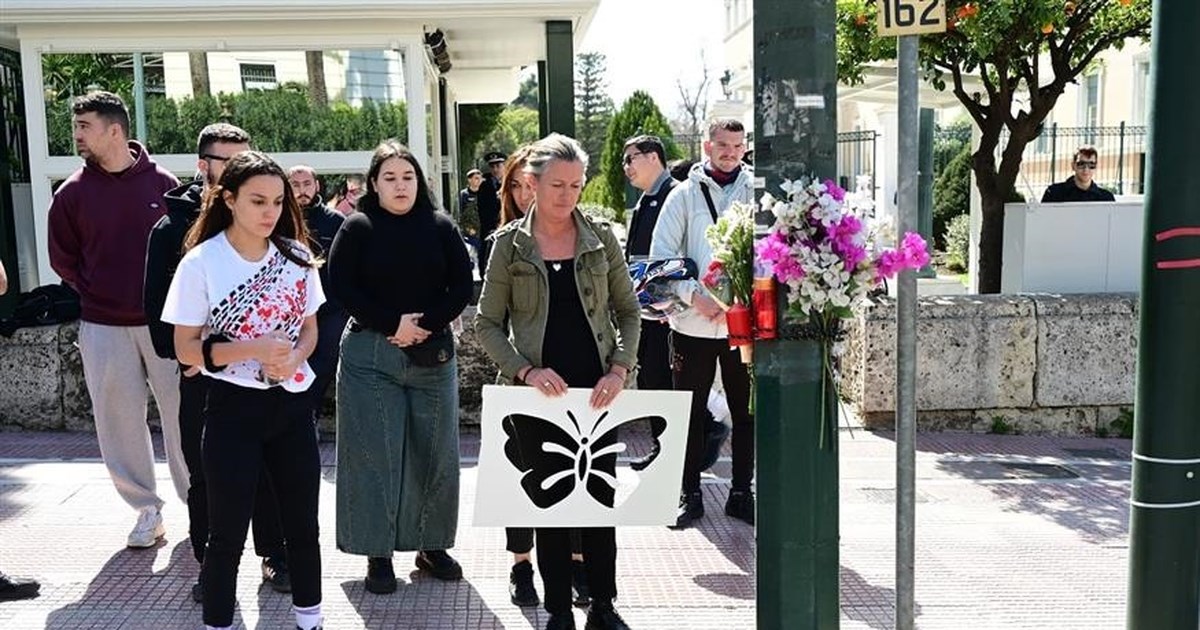 Συγκέντρωση έξω από τη Βουλή για τον Ιάσονα Λαλαούνη - Τον 23χρονο που σκότωσε σε τροχαίο ο οδηγός της Ντόρας Μπακογιάννη - εικόνα 8