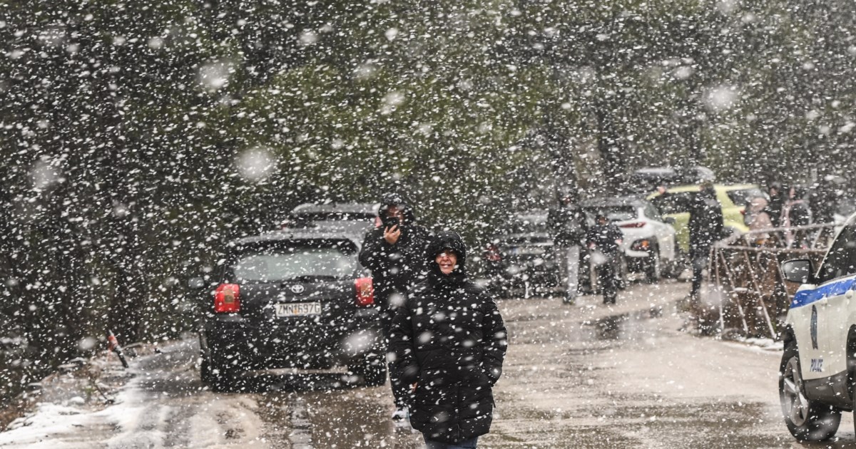 Πρωτοχρονιάτικη ψυχρή εισβολή: Χιόνια ακόμα και στην Αττική - "Βουτιά" 10 βαθμών στη θερμοκρασία [χάρτες] - εικόνα 4