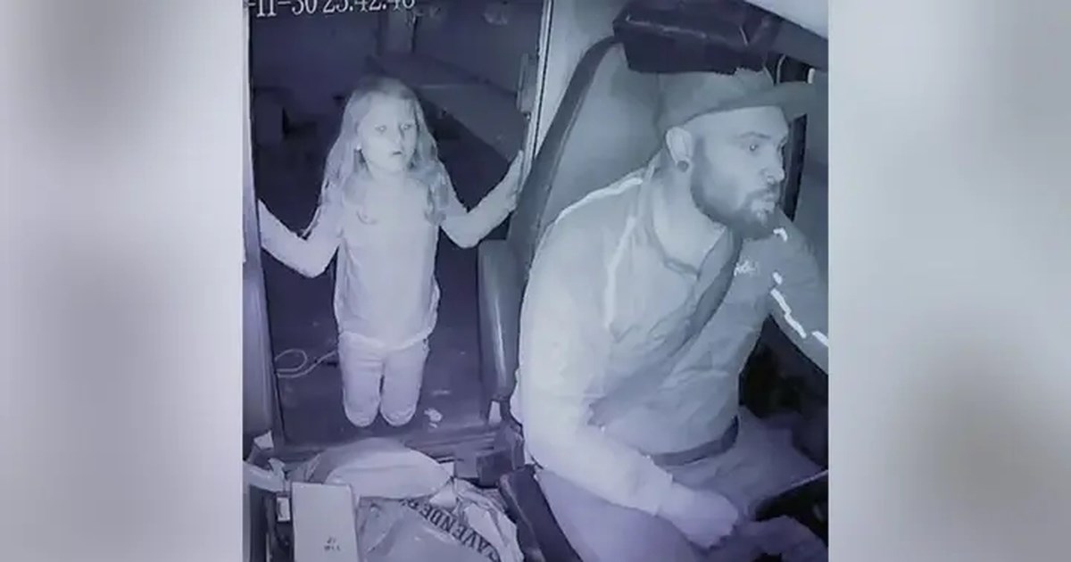 Σοκάρει η φωτογραφία 34χρονου οδηγού της FedΕx με επτάχρονο φοβισμένο κορίτσι, λίγο πριν το στραγγαλίσει
