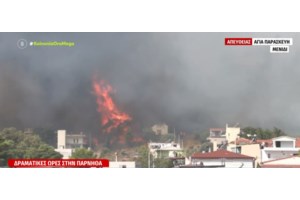 Meteo: Timelapse βίντεο δείχνει την εξέλιξη της φωτιάς στην Πάρνηθα