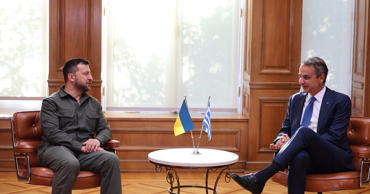 Η ανάρτηση του Ζελένσκι μόλις πάτησε το πόδι του στην Ελλάδα: Oυσιαστικές διαπραγματεύσεις με τον Μητσοτάκη