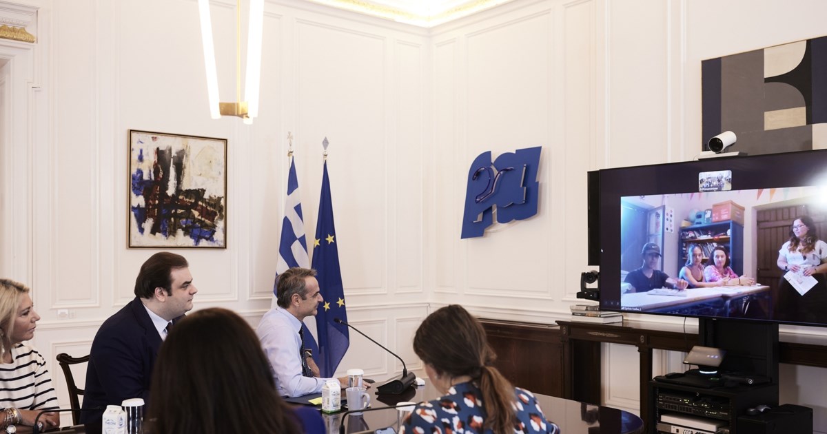 Μητσοτάκης με τον πρόεδρο του ισπανικού Λαϊκού Κόμματος: Η Ελλάδα ακολουθεί μια αυστηρή αλλά δίκαιη μεταναστευτική πολιτική - εικόνα 4