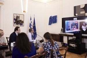 Μητσοτάκης με τον πρόεδρο του ισπανικού Λαϊκού Κόμματος: Η Ελλάδα ακολουθεί μια αυστηρή αλλά δίκαιη μεταναστευτική πολιτική - εικόνα 4