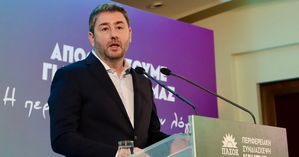 Ανδρουλάκης: Το ΠΑΣΟΚ έχει στόχο να γίνει κυβέρνηση και η ΝΔ να πάει στην αντιπολίτευση