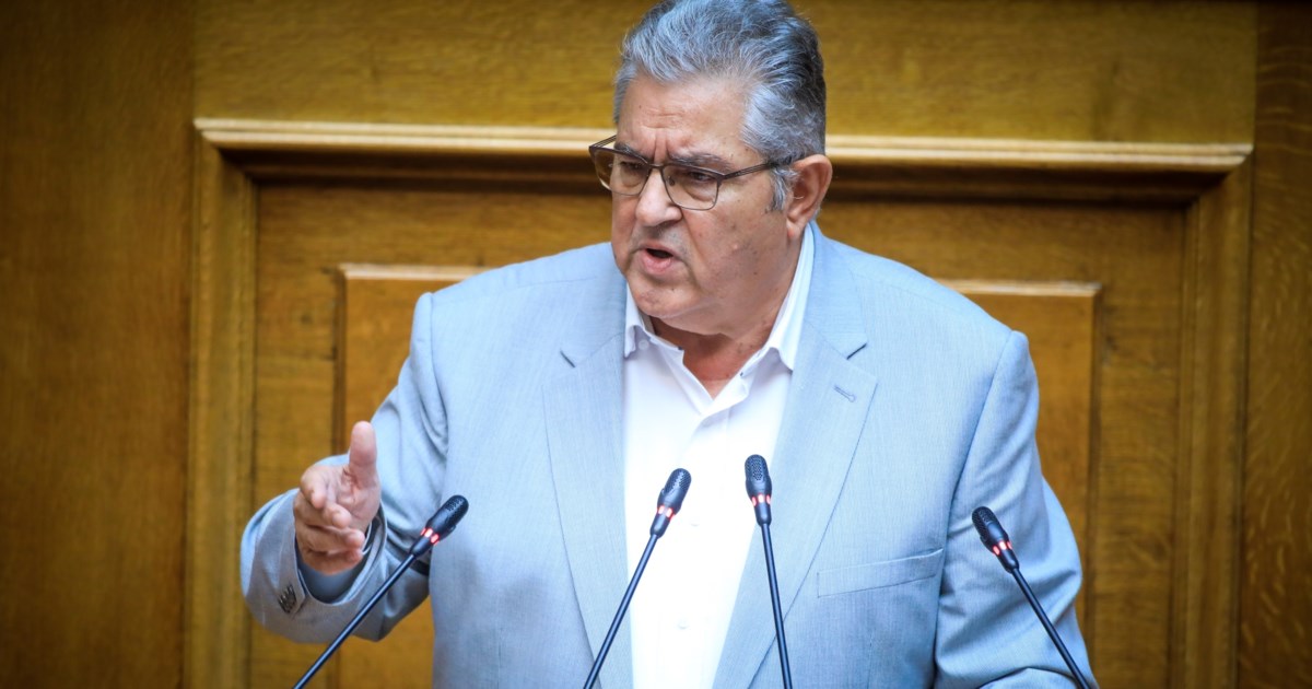 Δευτερολογία Κουτσούμπα: Τα 5 ερωτήματα του ΚΚΕ στην κυβέρνηση για Παλαιστινιακό, Ουκρανία και εξοπλιστικά