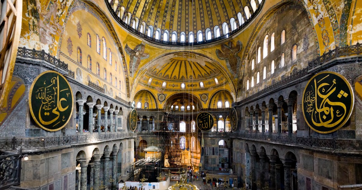 Τουρκία: Αποσυναρμολογείται ο ένας από τους τέσσερις μιναρέδες της Αγίας Σοφίας για αποκατάσταση ρωγμών [βίντεο] - εικόνα 2