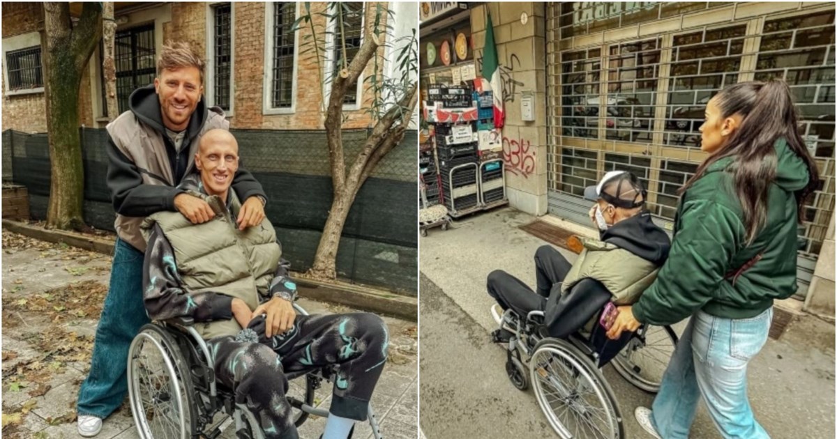 Συγκίνηση: Ο Ακίλε Πολονάρα γύρισε στο σπίτι του - Η έκπληξη των παιδιών και της συζύγου του [βίντεο]