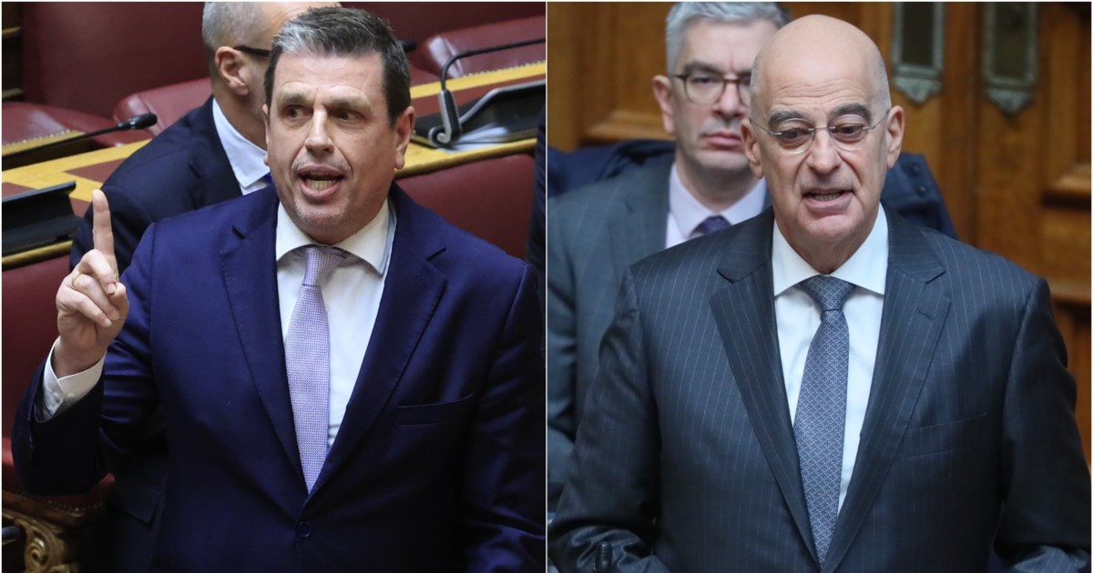 Το πηγαδάκι Βορίδη-Δένδια-Πλεύρη στη Βουλή: Ο "κανονικός Δεξιός" και ο "αριστερός μπροστά στη Μελόνι"