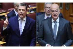 Το πηγαδάκι Βορίδη-Δένδια-Πλεύρη στη Βουλή: Ο "κανονικός Δεξιός" και ο "αριστερός μπροστά στη Μελόνι"