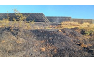 Σύμη: Φωτιά απέναντι από τη Μονή Πανορμίτη - Έσπευσαν εναέρια από τη Ρόδο