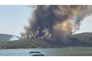 Πυρκαγιά σε εξέλιξη στον Βαρνάβα: Σε επιφυλακή εναέρια μέσα