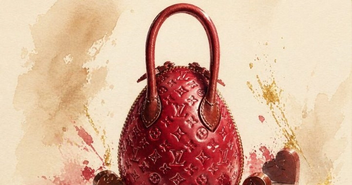 Louis Vuitton: Η κόκκινη σοκολατένια Egg Bag για τη Γιορτή της Μητέρας