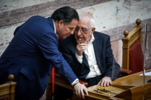 Σκληρή κόντρα Κωνσταντοπούλου - Μαρκόπουλου: "Είσαι καταδότης, χιτλερίσκος ο Αδωνις" - "Είσαι χούλιγκαν" - εικόνα 2