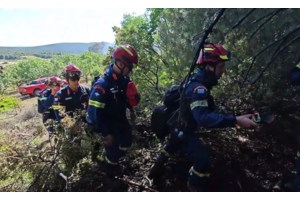 Φωτιά στα Μέθανα - Στη μάχη της κατάσβεσης πέντε εναέρια μέσα