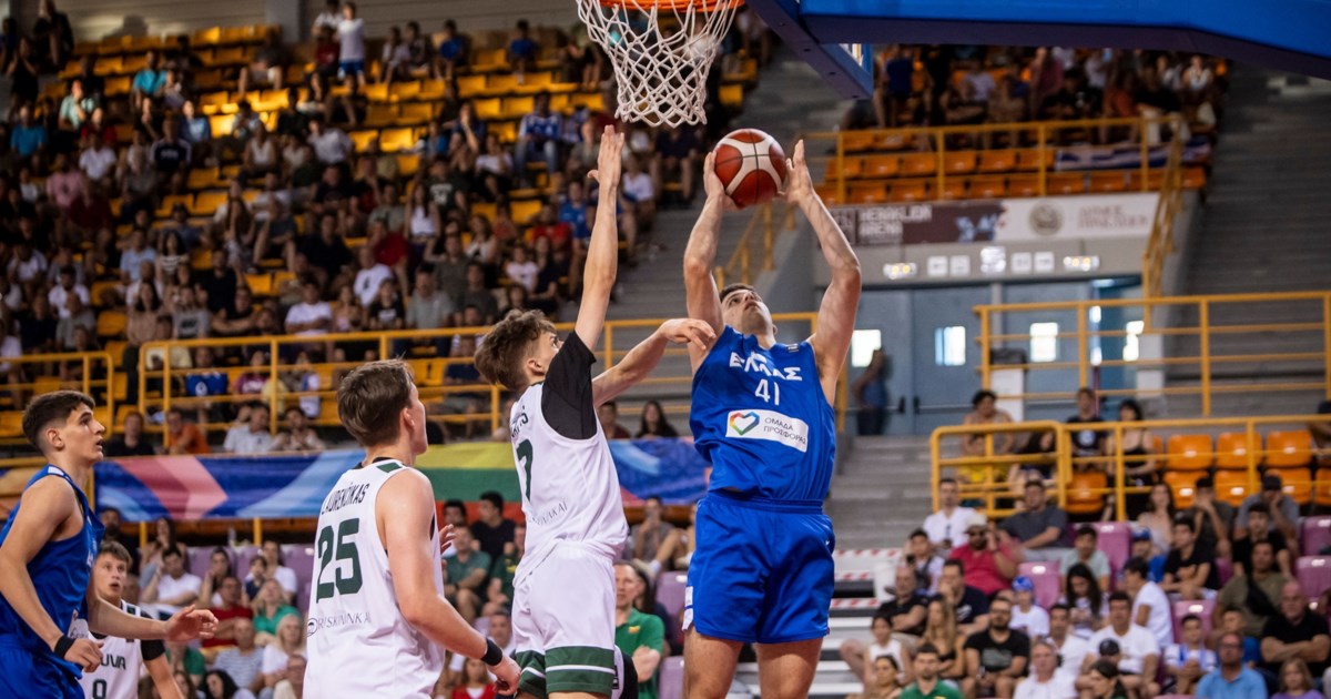 Eurobasket U20: Ισοπεδωτική ξανά η Εθνική, νίκησε με 107-66 την Τσεχία