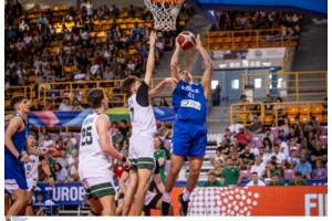 Eurobasket U20: Ισοπεδωτική ξανά η Εθνική, νίκησε με 107-66 την Τσεχία