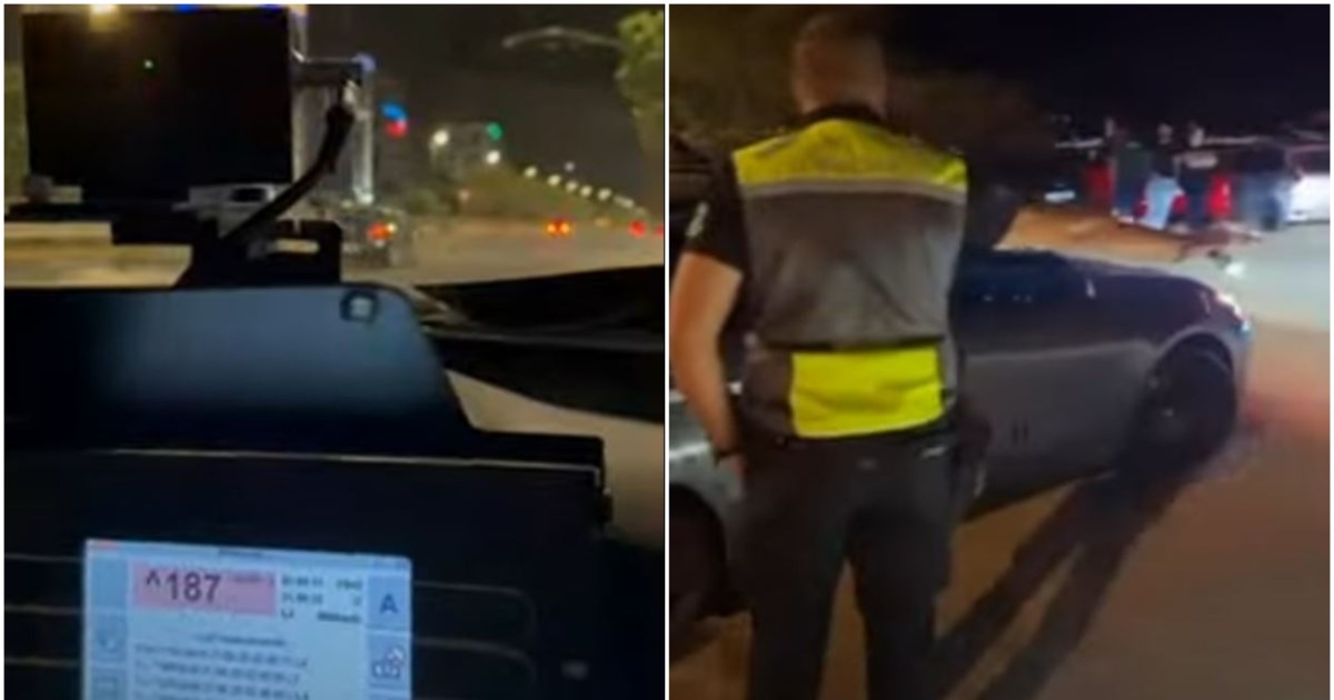 36χρονος έτρεχε με 205 χλμ στην Αθηνών - Κορίνθου και το ανέβασε στα social - Το όριο είναι τα 80 χλμ   [βίντεο]